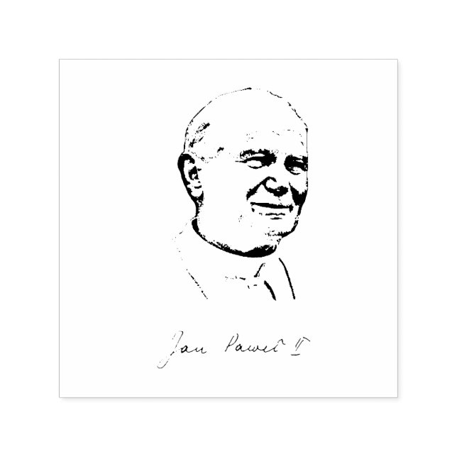 Saint John Paul II. Permastempel (Design)