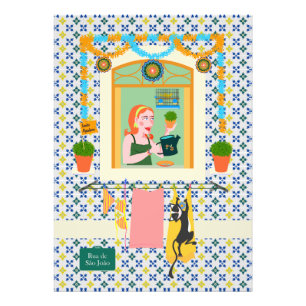 Saint John Portusese Festa Neighbor Fotodruck