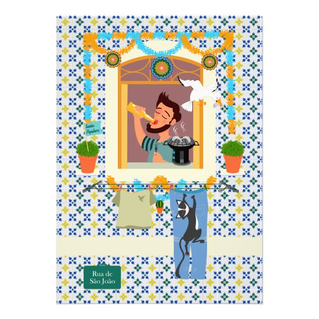 Saint John Portusese Festa Neighbor Fotodruck (Vorne)