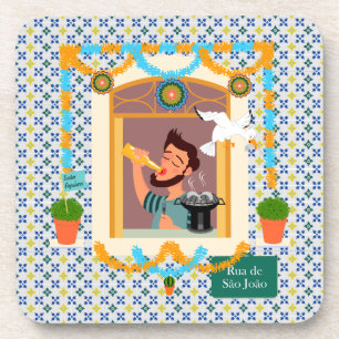 Saint John Portusese Festa Neighbor Getränkeuntersetzer