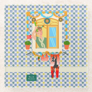 Saint John Portusese Festa Neighbor Glasuntersetzer