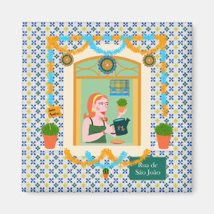 Saint John Portusese Festa Neighbor Magnet