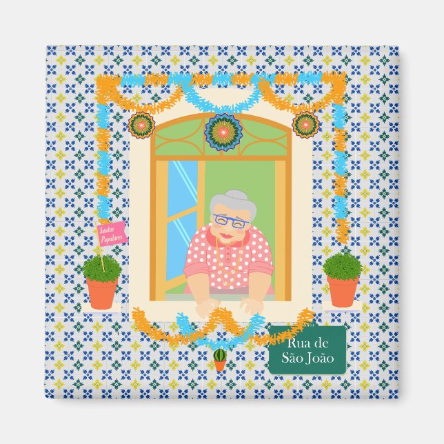 Saint John Portusese Festa Neighbor Magnet (Vorne)