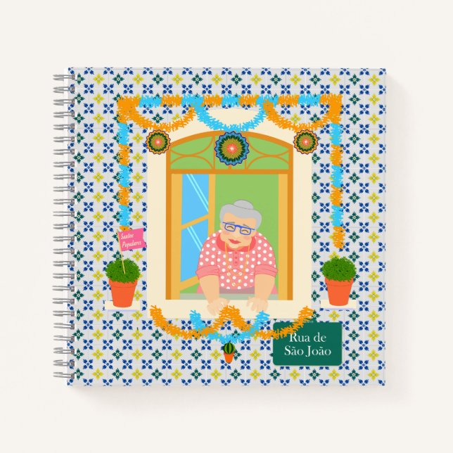 Saint John Portusese Festa Neighbor Notizbuch (Vorderseite)