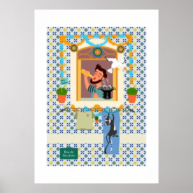 Saint John Portusese Festa Neighbor Poster (Vorne)