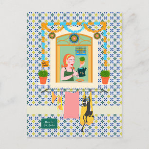 Saint John Portusese Festa Neighbor Postkarte