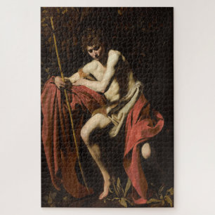 Saint John the Baptist in Wilderness - Caravaggio Puzzle