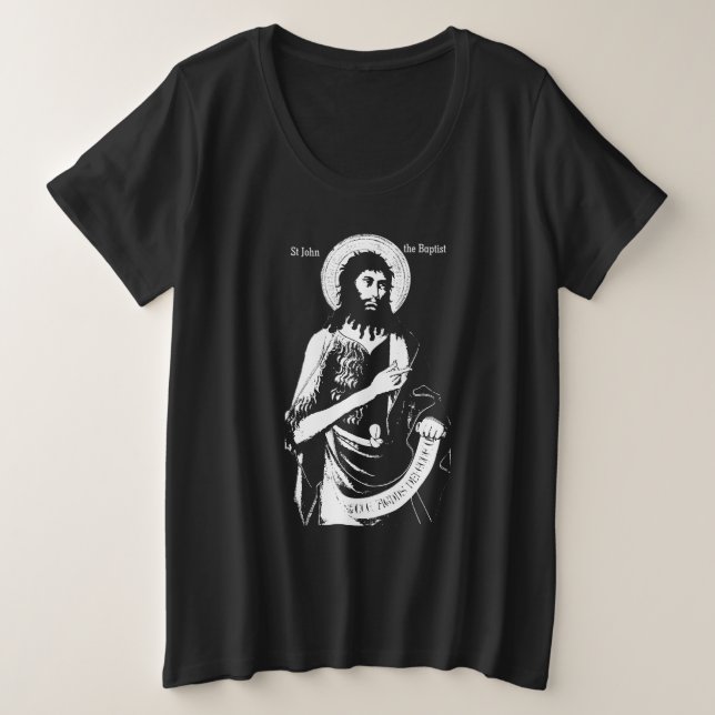 Saint John The Baptist T - Shirt (Design vorne)