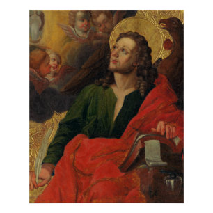 Saint John the Baptist von Jan Rombauer Poster