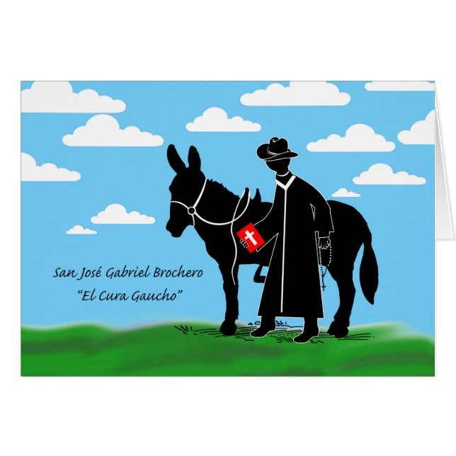 Saint Jose Gabriel Brochero, El Cura Gaucho (Vorderseite (Horizontal))