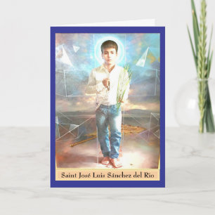 Saint José Luis Sánchez del Rio Card Karte