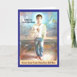 Saint José Luis Sánchez del Rio Card Karte