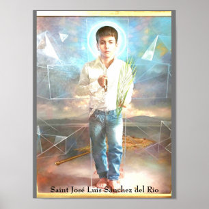 Saint José Luis Sánchez del Rio Card Poster