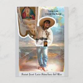 Saint José Luis Sánchez del Rio Card Postkarte