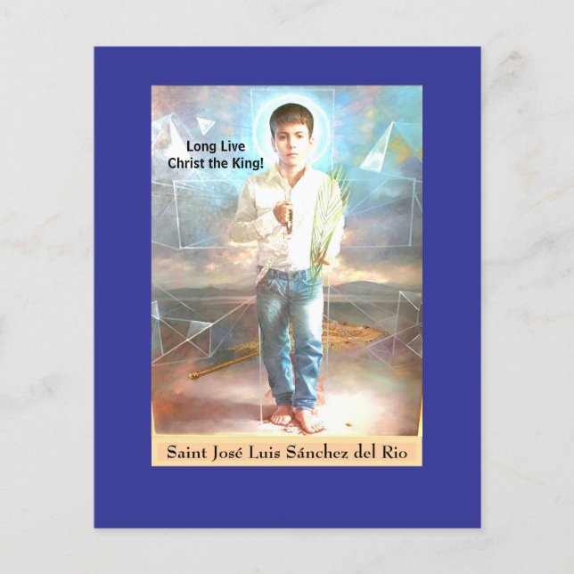 Saint José Luis Sánchez del Rio Flyer (Vorne)