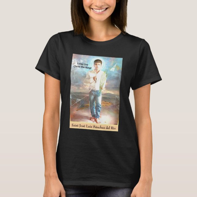 Saint José Luis Sánchez del Rio T-Shirt (Vorderseite)