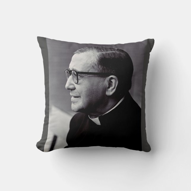 Saint Josemaria Escriva Kissen (Vorderseite)