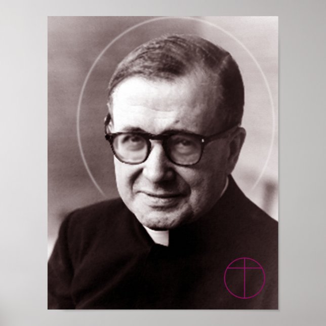Saint Josemaría Escrivá Poster (Vorne)