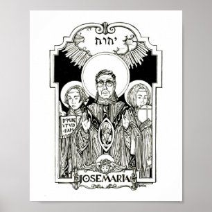 Saint Josemaria Escriva Poster