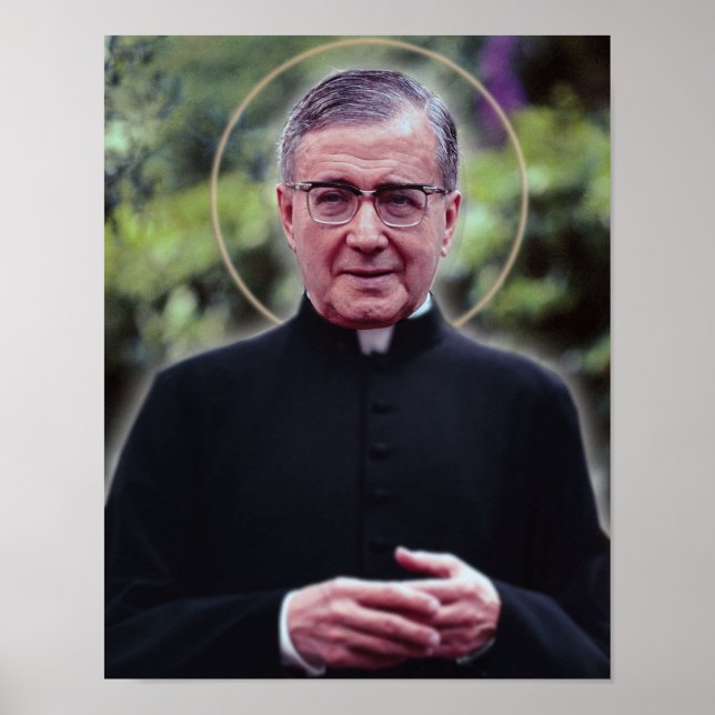 Saint Josemaría Escrivá Poster (Vorne)