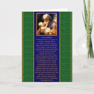 Saint Joseph Card Karte