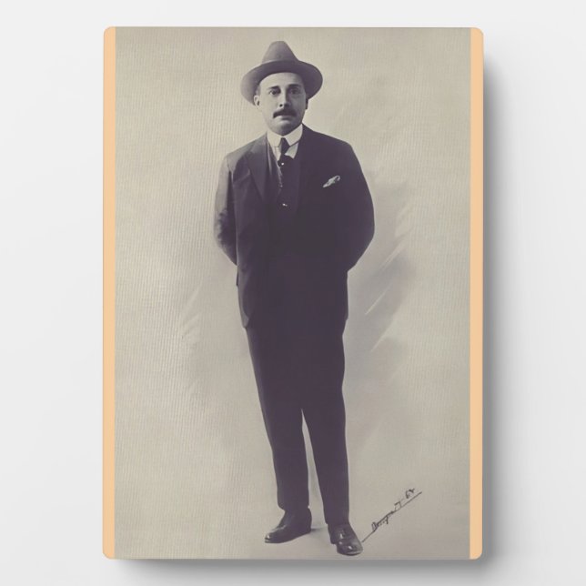 Saint Joseph Gregory Hernandez Layman Fotoplatte (Vorderseite)