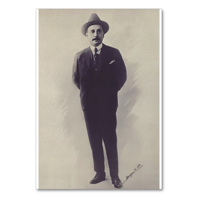 Saint Joseph Gregory Hernandez Layman Tischnummer (Vorderseite)
