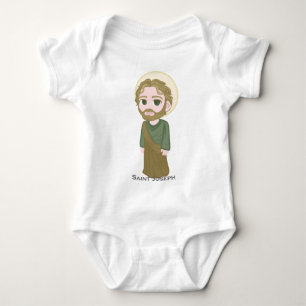 Saint Joseph Niedlich katholisch Baby Strampler