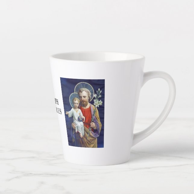 SAINT JOSEPH PRAY FÜR UNS MILCHTASSE (Rechts)