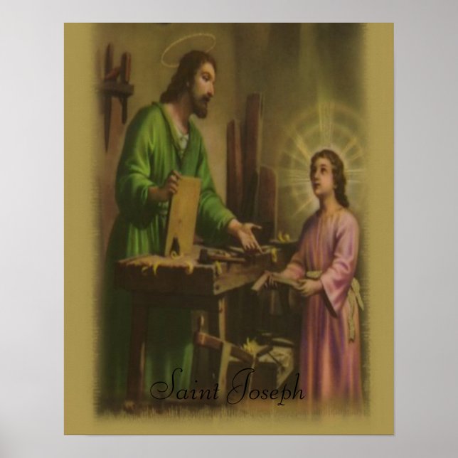 Saint Joseph Print Poster (Vorne)