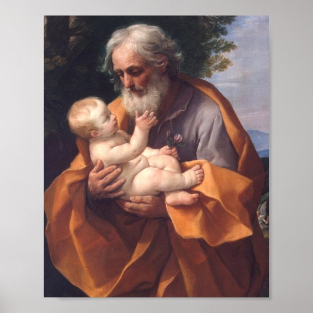 Saint Joseph - Saint Day Malerei Poster (Vorne)