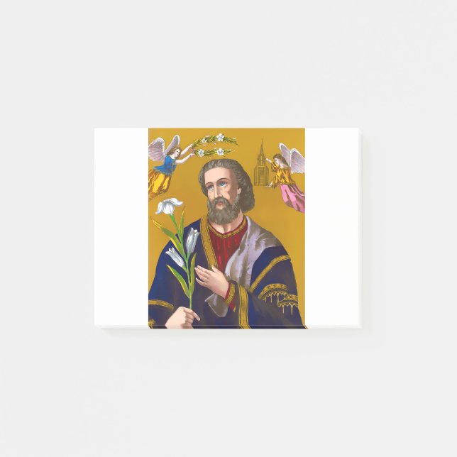Saint Joseph San Jose Post-it Klebezettel (Vorderseite)