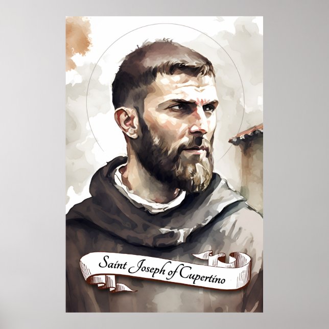 Saint Joseph von Cupertino Poster (Vorne)