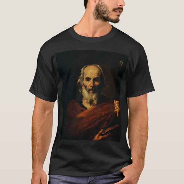 Saint Joseph von Jusepe de Ribera T-Shirt (Vorderseite)