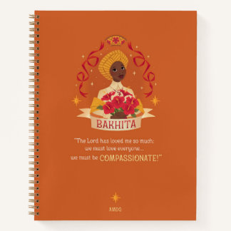 Saint Josephine Bakhita Spiral Notebook Notizbuch
