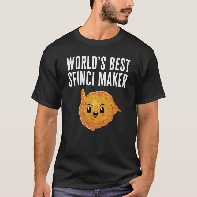 Saint Joseph's Day World's Best Sfinci Maker Sicil T-Shirt (Vorderseite)
