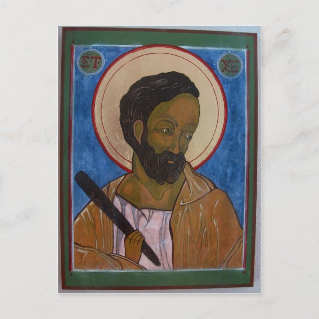 Saint Jude Icon Postkarte (Vorderseite)