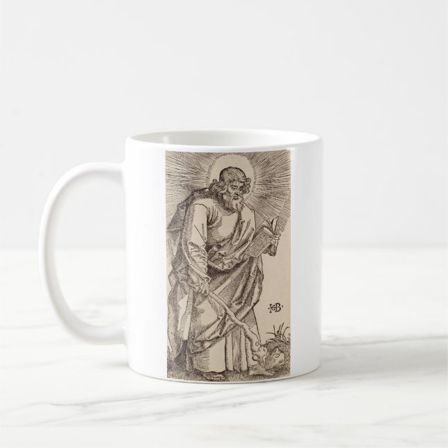 Saint Jude Thaddaeus, Apostel und Martyr Kaffeetasse (Links)