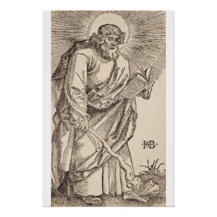 Saint Jude Thaddaeus, Apostel und Martyr Poster