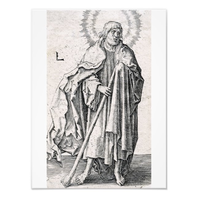 Saint Jude Thaddaeus, der Apostel Fotodruck (Vorne)