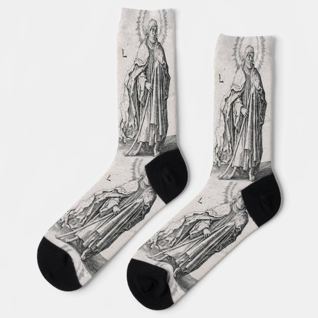 Saint Jude Thaddaeus, der Apostel Socken (Linkes Detail)