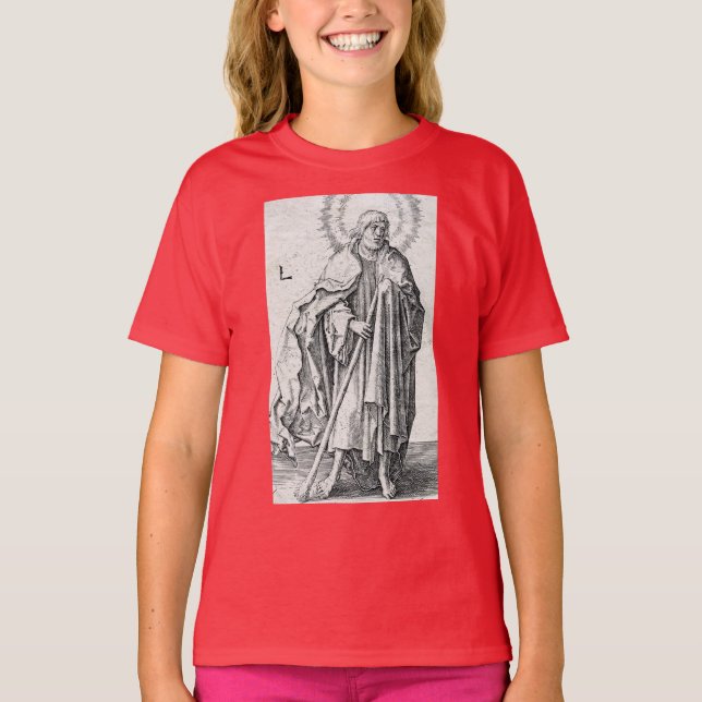 Saint Jude Thaddaeus, der Apostel T-Shirt (Vorderseite)