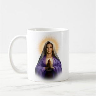 Saint Kamala Harris Gebet Candle Kaffeetasse