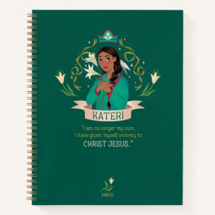 Saint Kateri Spiral Notebook Notizbuch