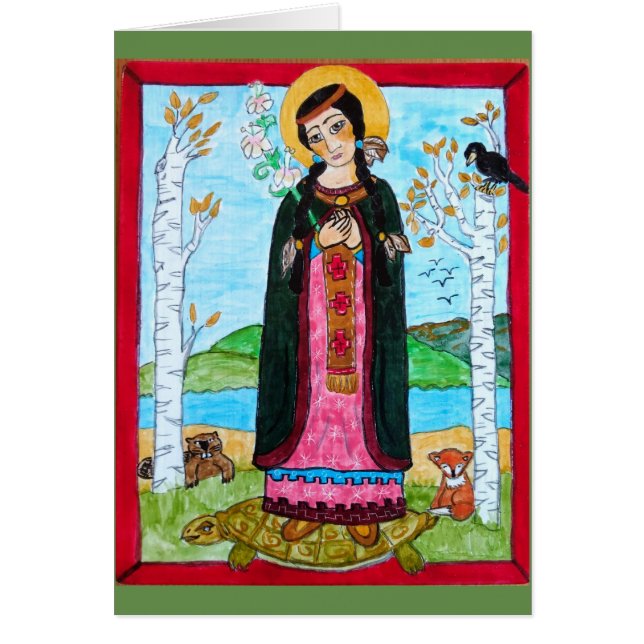Saint Kateri Tekakwith - (Vorne)