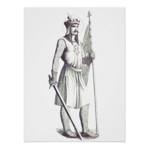 Saint King Stephen King of Hungary Poster