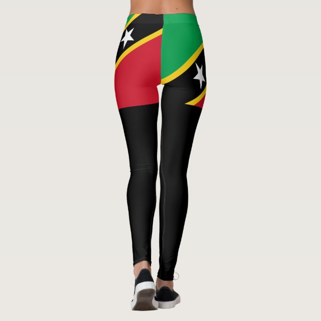 Saint Kitts & Nevis Leggings (Rückseite)