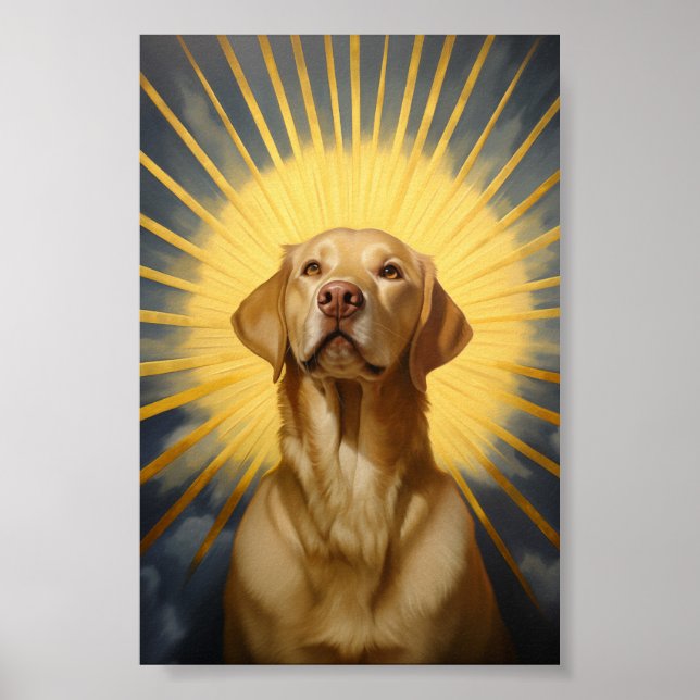 Saint Labrador Retriever Poster (Vorne)