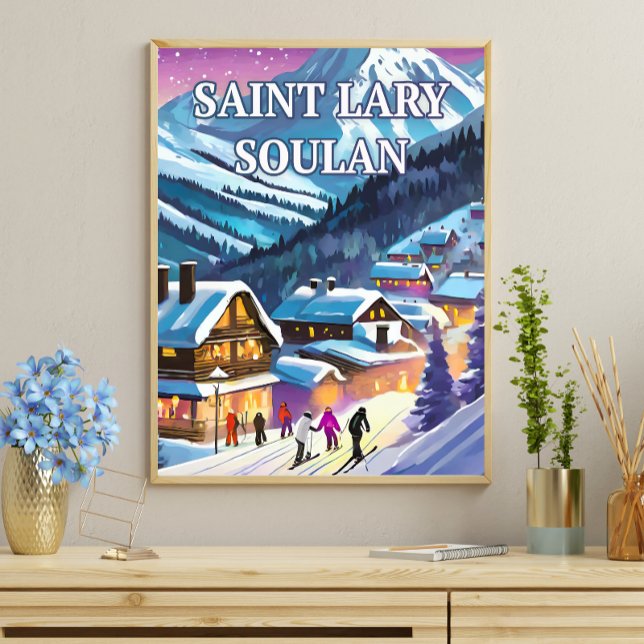 Saint-Lary-Soulan Poster (Von Creator hochgeladen)
