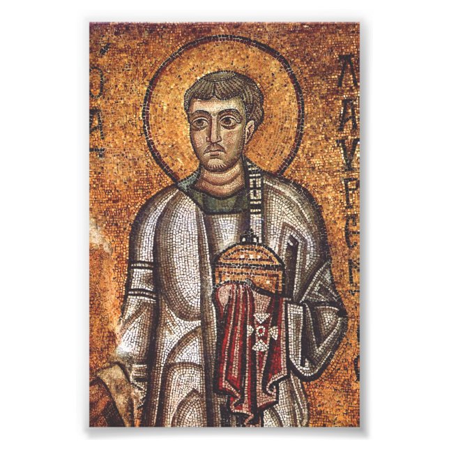 Saint Lawrence der Martyr Fotodruck (Vorne)